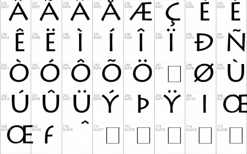 Lithograph Font 4