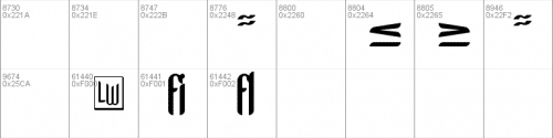 LoFi Font 6