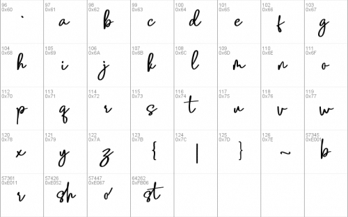 Lobsters Blush Font 2