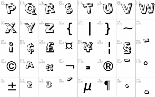 Looneytunes Tilt Bt Font 2