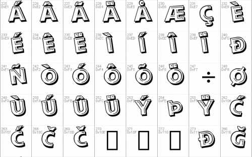 Looneytunes Tilt Bt Font 4