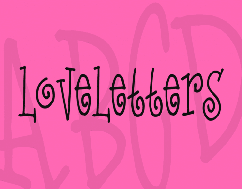 Loveletters-Font-0