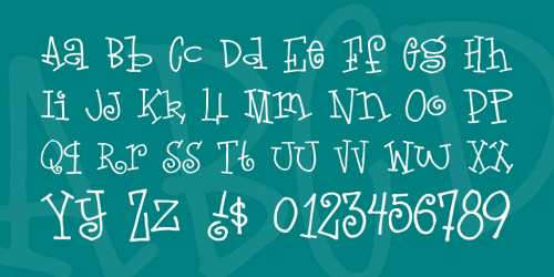 Loveletters Font 2