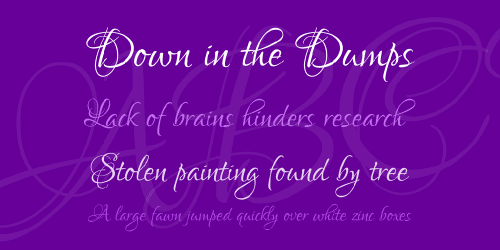 Lovers Quarrel Font 1