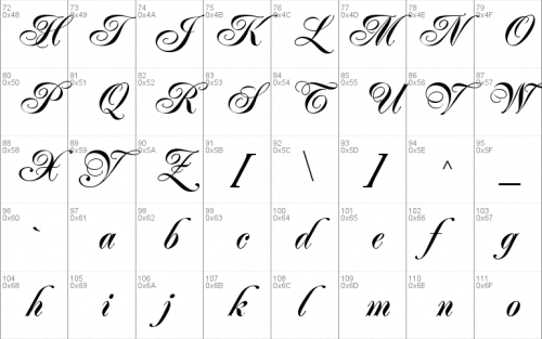 Majestic Font 1