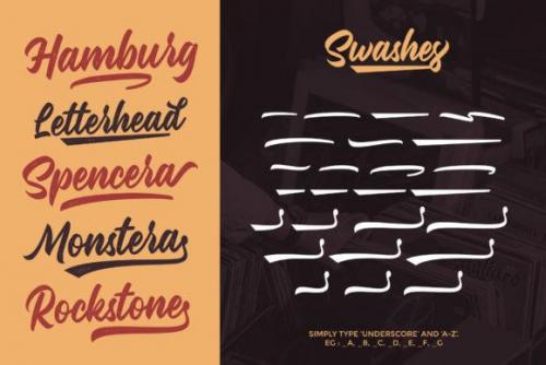 Malinsha Script Font 11