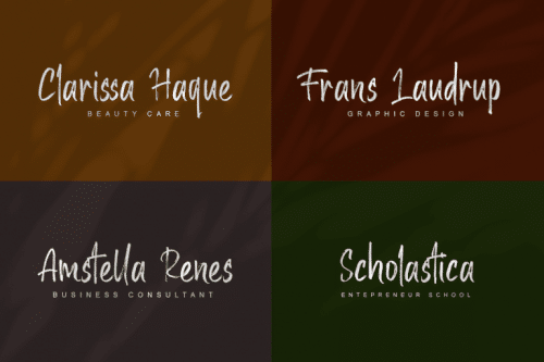 Malister Brush Font 6