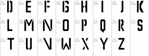 Marvel's The Punisher Font 2
