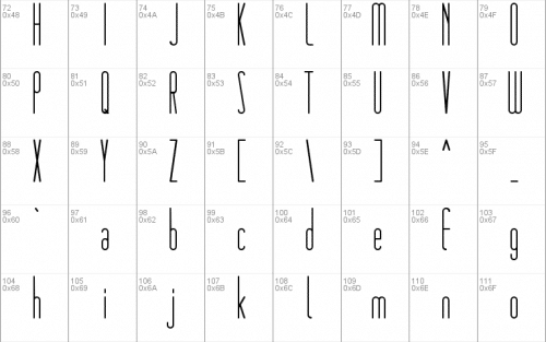 Matchbook Font 2