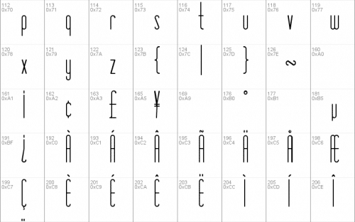 Matchbook Font 3