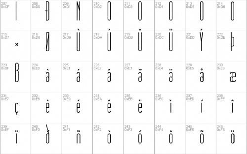 Matchbook Font 4