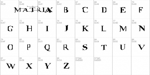 Matrix Font 2