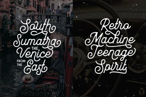 Mayhena Monoline Script Font 7