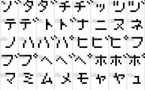 Mega Man 10 Font 16
