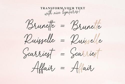 Meilleur Handwritten Script Font 4