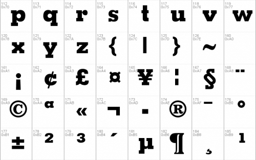 Memphis Fonts 2