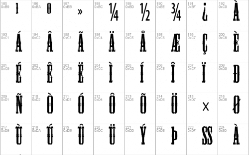 Mesquite Std Font 3