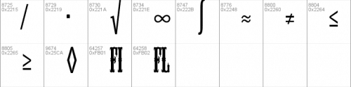 Mesquite Std Font 6