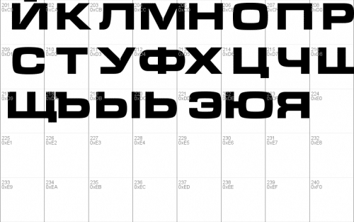 Microgramma Font 3