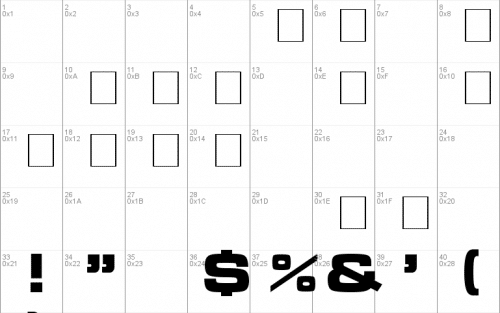 Microgramma Font 7