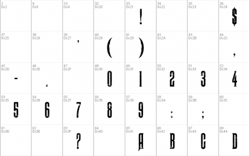 Midnight Moon Font 1