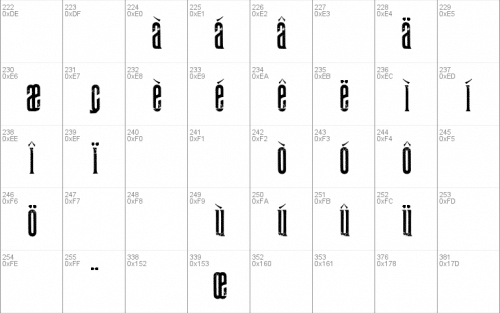 Midnight Moon Font 4