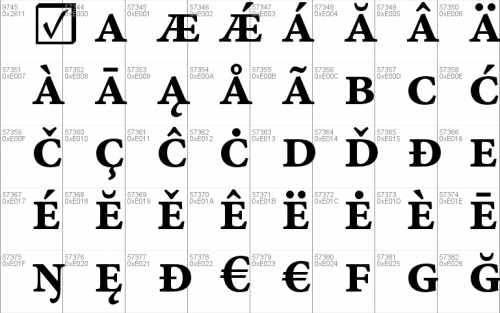 Minion Pro Font 1