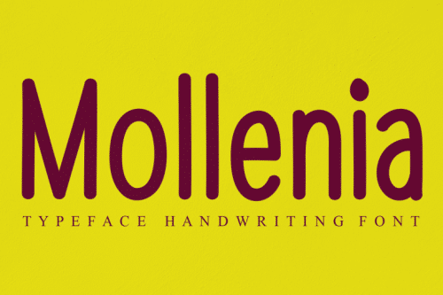 Mollenia Script Font  0