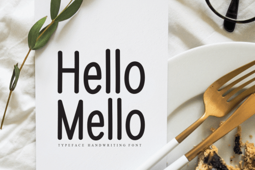 Mollenia Script Font  2