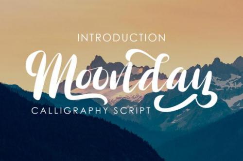 Monday Script Font