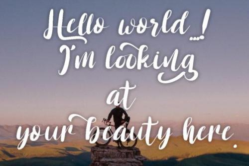 Monday Script Font 7