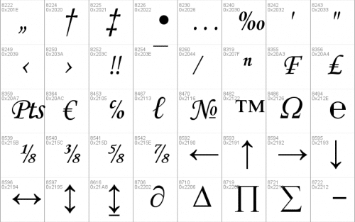 Monotype Corsiva Font 13