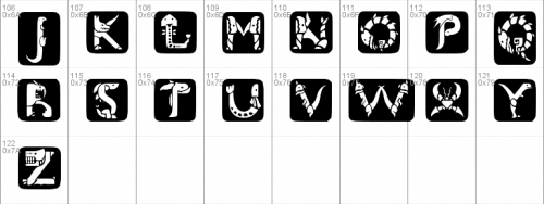 Monster Hunter Font 1