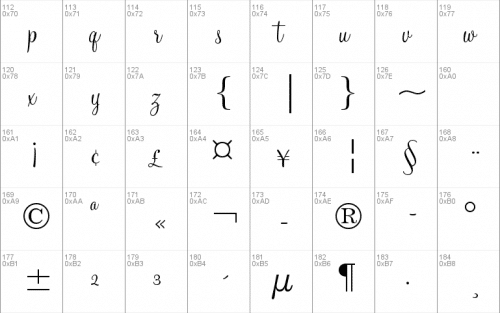 Monterey BT Font 2