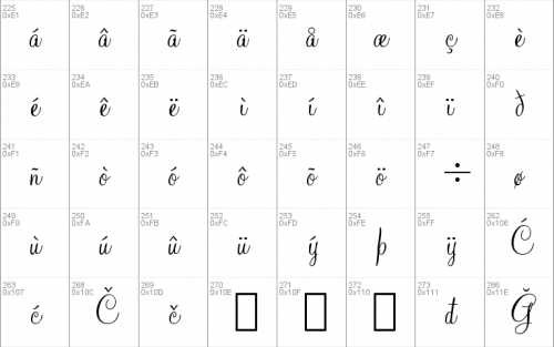 Monterey BT Font 4