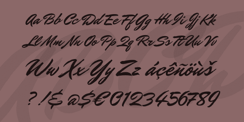 Mr Dafoe Font 2
