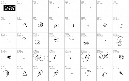 Mutlu Ornamental Font 5