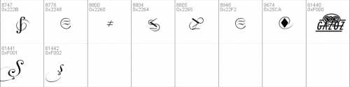 Mutlu Ornamental Font 6