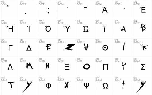 My Chemical Romance Font 9