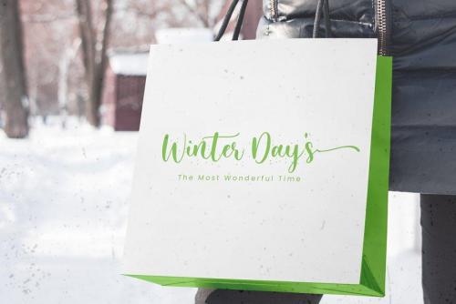 Mystical Snow Calligraphy Script Font 3