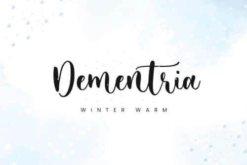 Mystical Snow Calligraphy Script Font 4