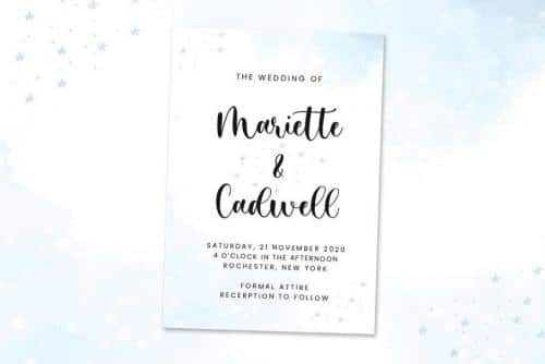 Mystical Snow Calligraphy Script Font 7