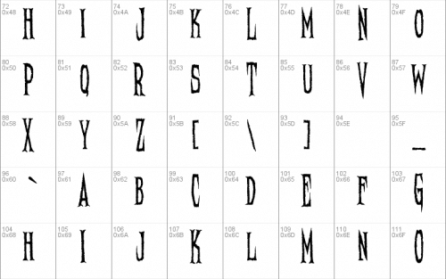 Needleteeth Psycho Font 1