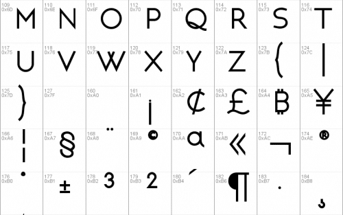 Neoteric Font 3