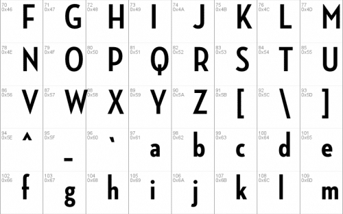 Neutraface Condensed Font 1
