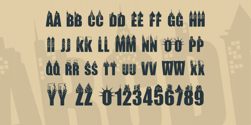 New York City Font 2