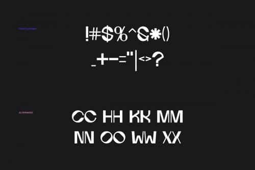 Nineties Display Font 3