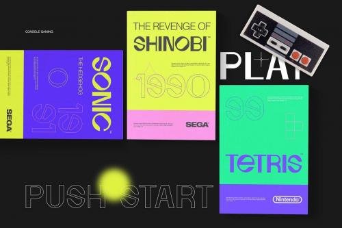 Nineties Display Font 6