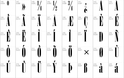Nirvana Font  3