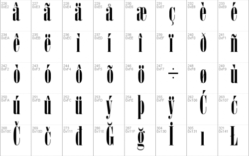 Nirvana Font  4